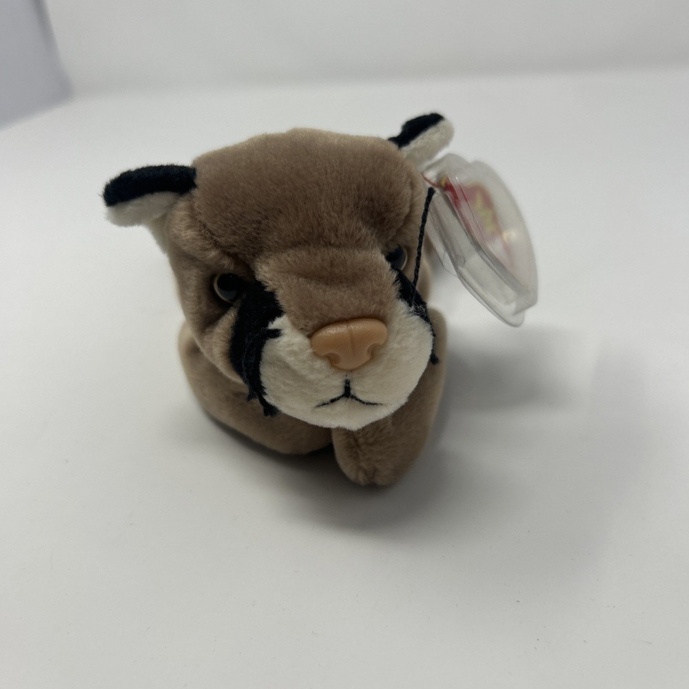 Vintage NWT TY Beanie Baby Canyon the Cougar 1998 W/ Tag Protector